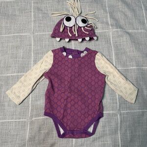 Disney Store Baby‎ 12-18m Monster’s Inc BOO Bodysuit Costume with Hat